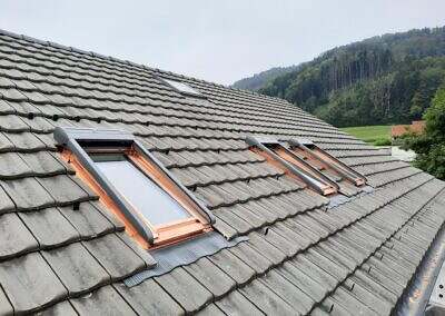 Nachträglicher Einbau Dachfenster in Niederhofen
